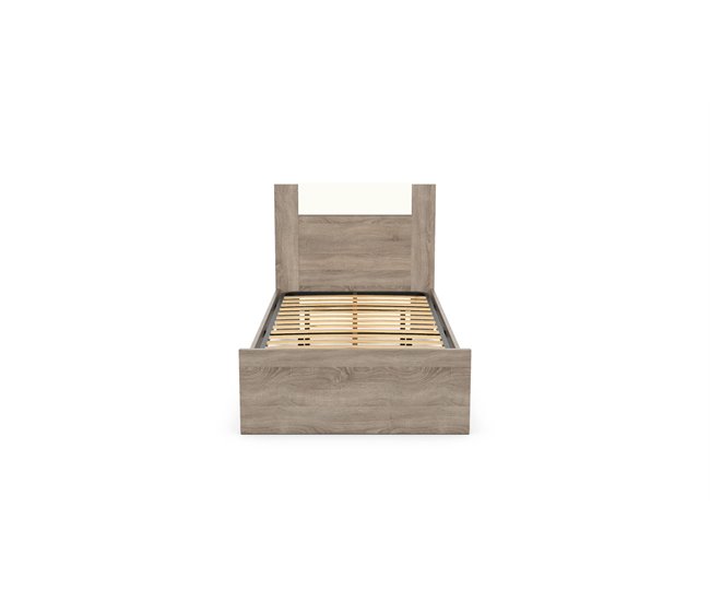 Cama Pessoa Simples c/ Estrado Paris Madeira