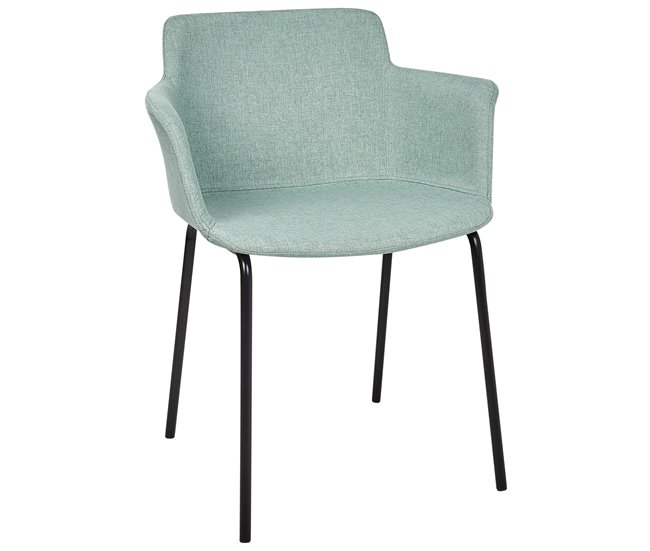 Beliani Cadeira de refeição BELFIELD Azul/ Verde