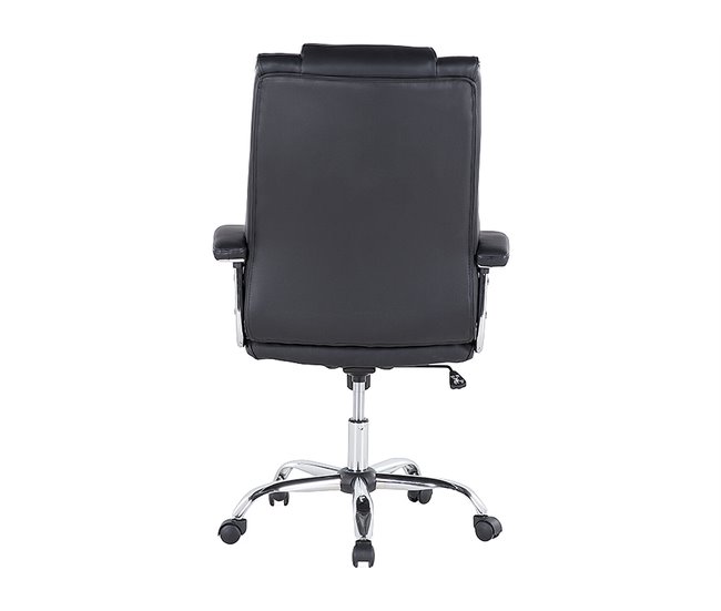 Beliani Cadeira executiva ADVANCE Preto