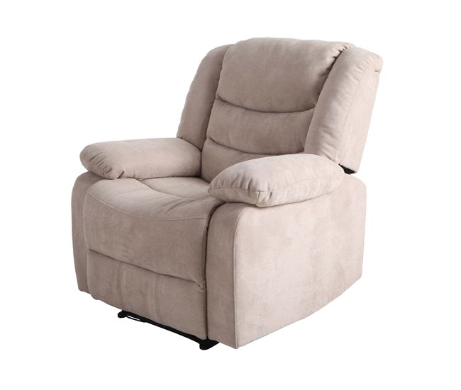 Poltrona CHEF2 relax em tecido Vison