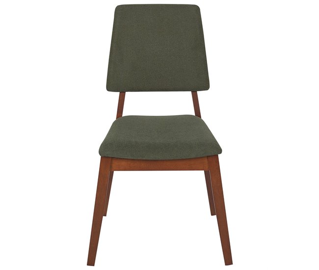 Beliani Silla de comedor MERRILL Verde Escuro