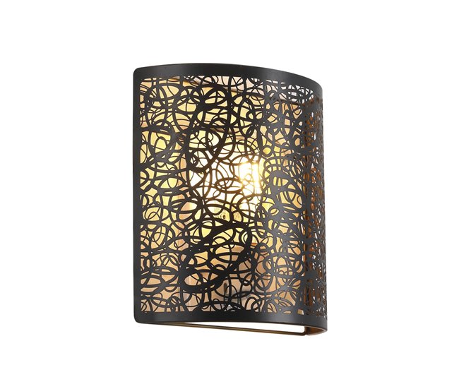 Candeeiro de parede GRASSE by BSS Cinza