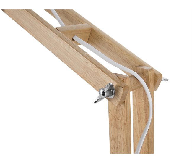 Beliani Candeeiro de mesa SALADO Branco
