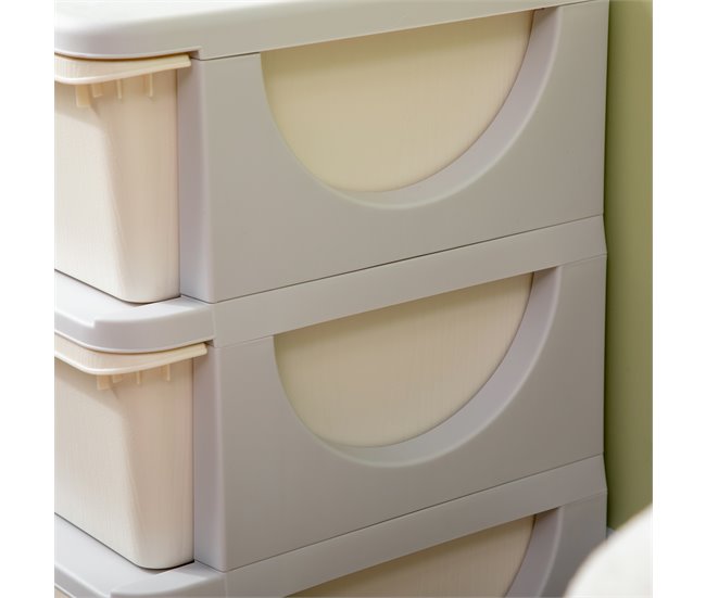 Organizador de Brinquedos PP HOMCOM Cru