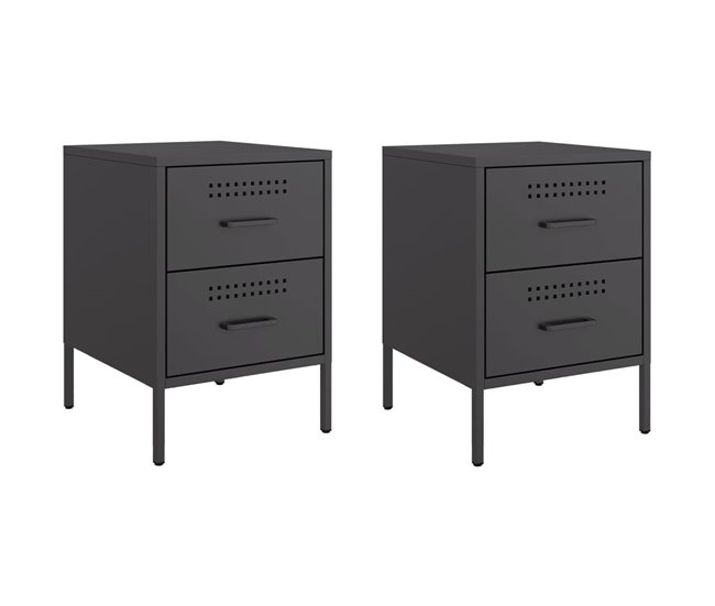 2 Mesas de cabeceira - Mesinha de cabeceira 36 Amarelo