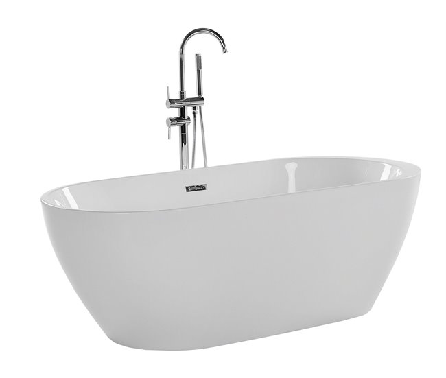 Beliani Banheira autónoma NEVIS 80x170 Branco