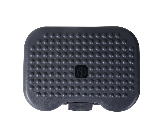 Apoio de pés Plástico HIPS HOMCOM Cinza