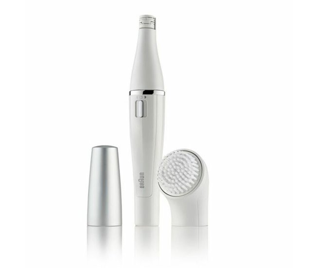 Aparelho de Limpeza-Depilação Facial Elétrico 810 Branco