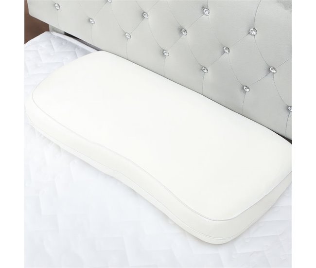 Almofada de Viscoelástica Espuma de Viscoelástica HOMCOM Cru