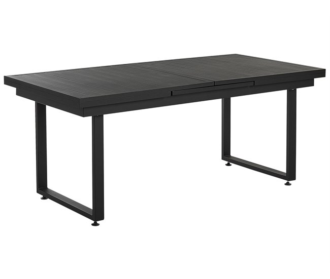 Beliani Conjunto de refeição VALCANETTO/TAVIANO Preto