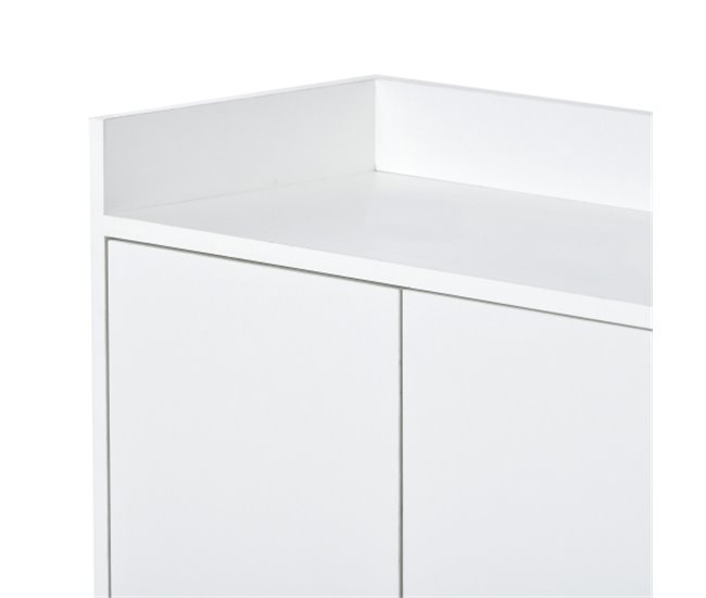 Aparador, portas, móveis de sala de jantar, sala de jantar 120 Branco