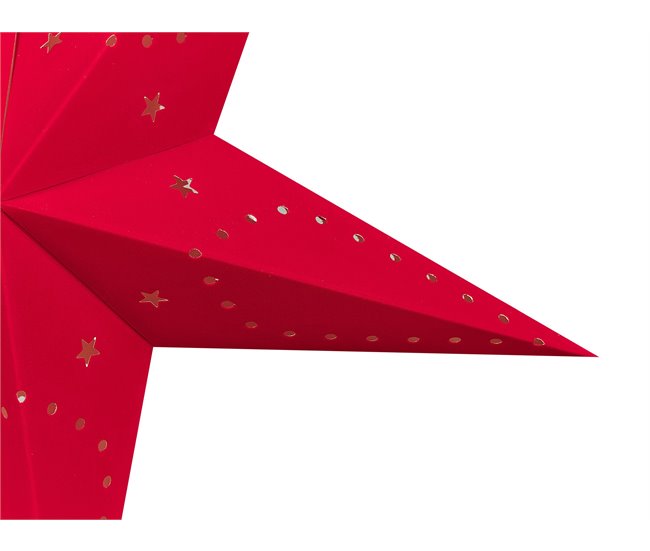 Beliani Acessório decorativo MOTTI Vermelho
