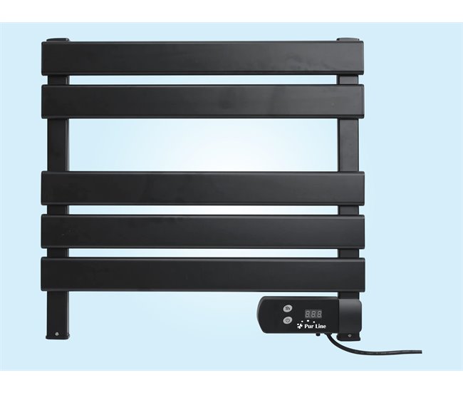 Toalheiro eléctrico compacto 100W Preto