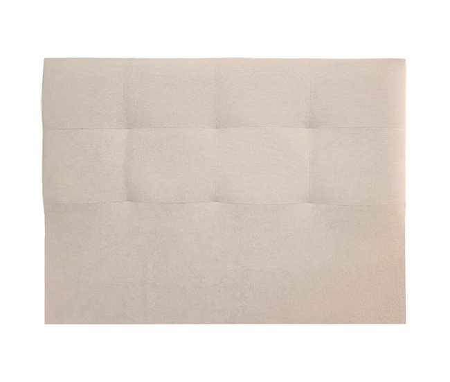 Cabeceira MIRO em tecido 160x117 cm Bege