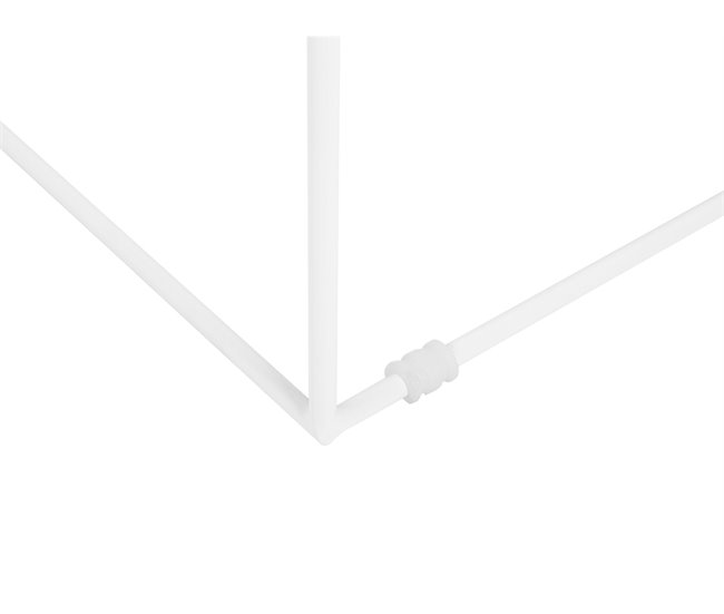 Beliani Mesa de apoio SAXON 40x40 Branco