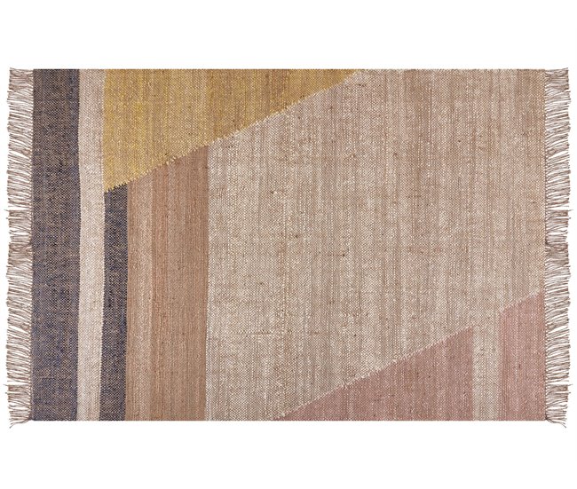 Beliani Pelos curtos SAMLAR 160x230 Mostarda
