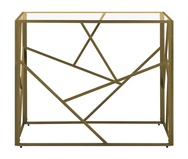 Beliani Consola ORLAND 100 Dourado