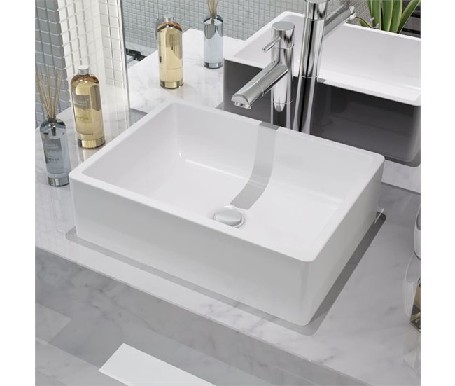 Lavatório - Lavabo - Pia de banheiro Branco