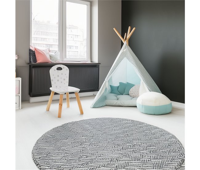 WELL HOME - Cadeira infantil "Dulzura" com estampas Branco