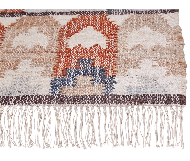 Beliani Entrelaçado KALFA 80x150 Multicor