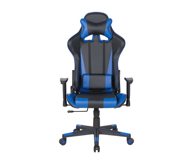 Beliani Cadeira de escritório GAMER Azul