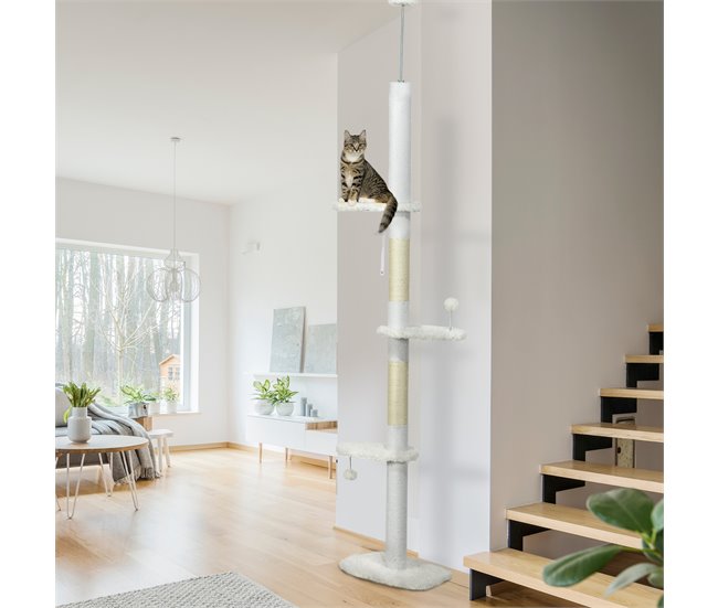 Arranhador para Gatos Branco