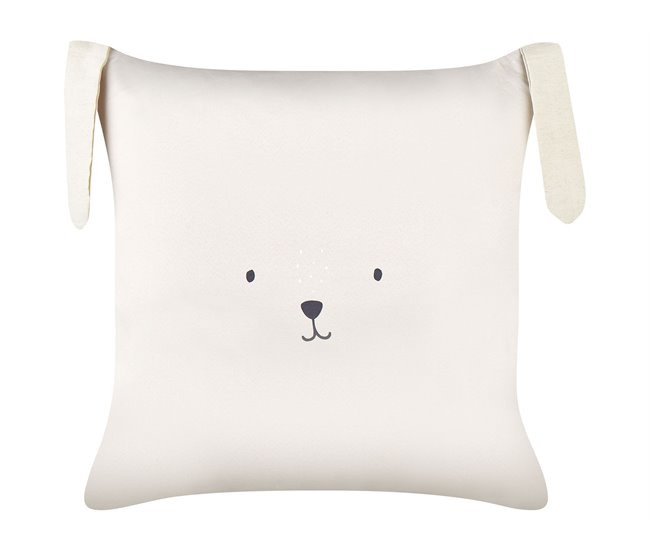 Beliani Almofada decorativa CONEY Bege