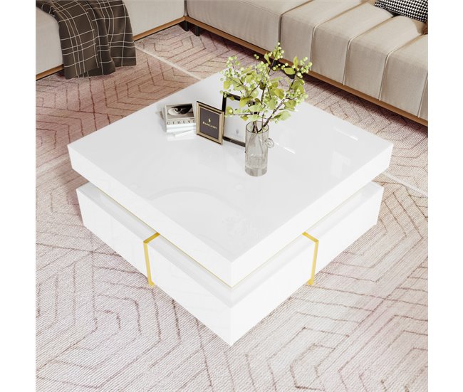 Mesas de centro 70x70 Branco