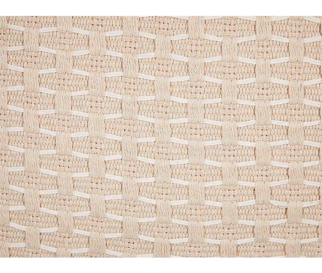 Beliani Almofada decorativa HAKONE 45x25 Bege