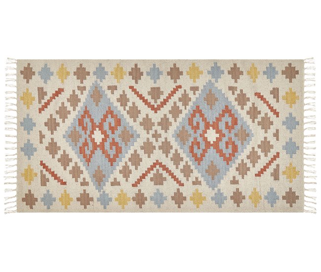 Beliani Kilim ATAN 80x150 Multicor