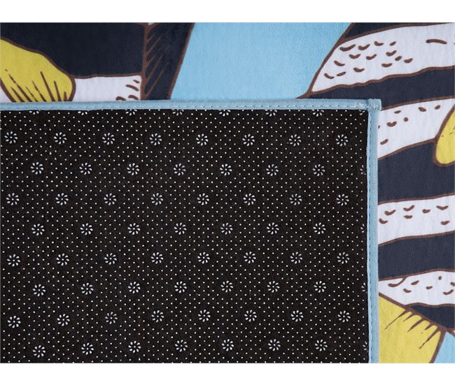 Beliani Pelos curtos FIZME 80x140 Azul