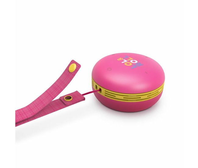 Altifalante Bluetooth Portátil Lol&Roll Pop Rosa
