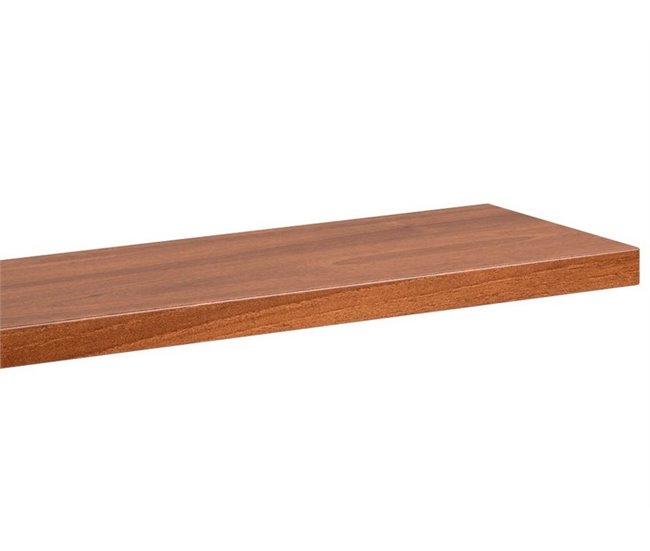 Estante de parede LEON 150cm, cor nogueira Nogal