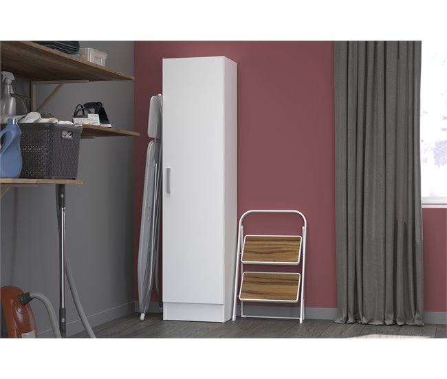 Módulo alto UNO de 45cm 1 porta branco mate Branco