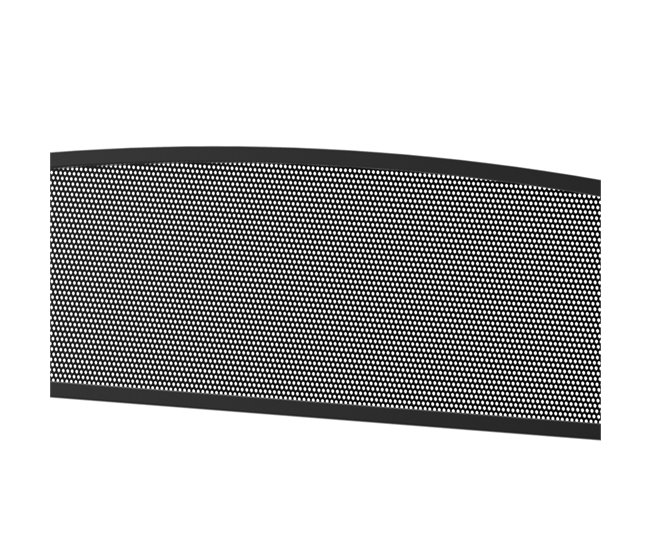 Banco de Exerior Aço Outsunny 127x60 Preto