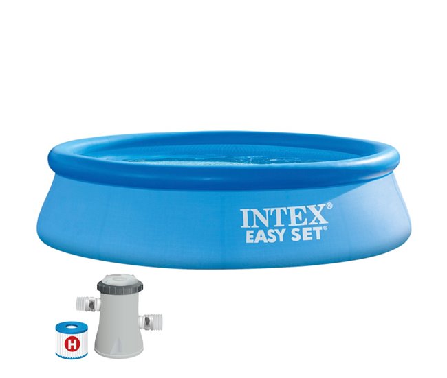 Piscina insuflável INTEX Easy Set 3853 l com sistema de filtragem Azul