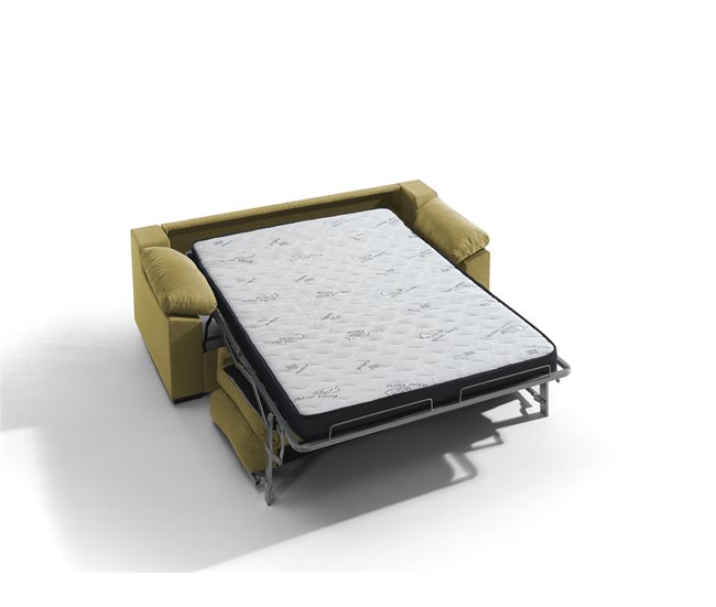 Sofá cama 3 lugares NIMBUS Mostarda