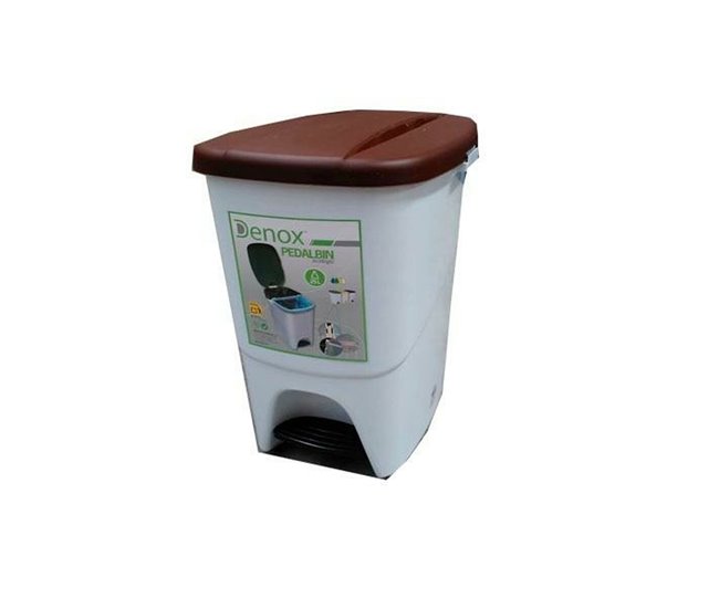 Papeleira com Pedal Branco