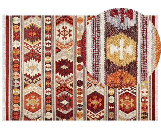 Beliani Kilim AYGAVAN 200x300 Multicor