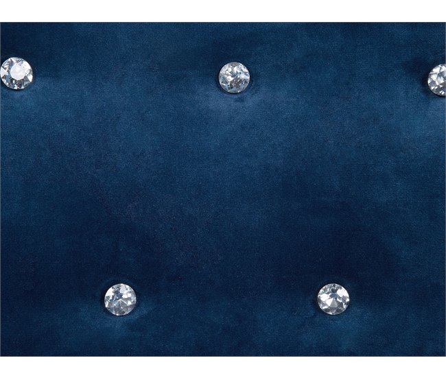 Beliani Poltrona DRAMMEN Azul Marino