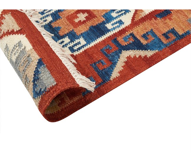 Beliani Kilim LUSARAT 80x150 Multicor