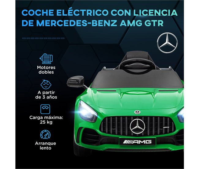 Carro Elétrico para Crianças Plástico e Metal AIYAPLAY Verde