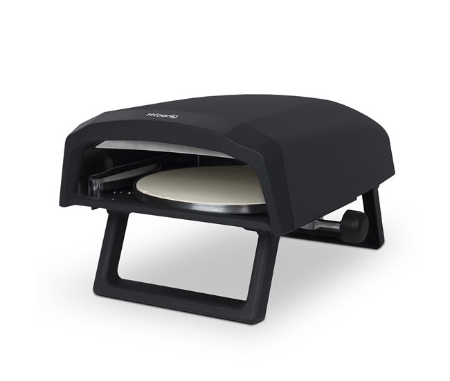 Forno de pizza a gás Gino640 H.koenig Preto / Cinza