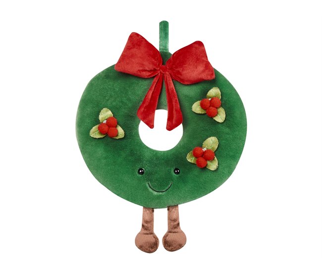 Beliani Almofada decorativa BONBON Verde