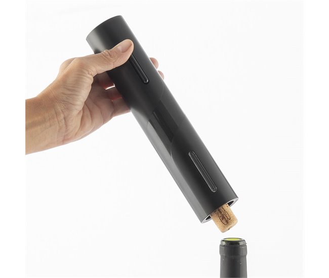 Saca-rolhas Elétrico para Garrafas de Vinho Preto