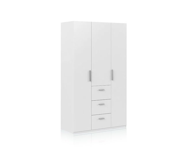 Armário de 3 portas Lexor Branco Brillo