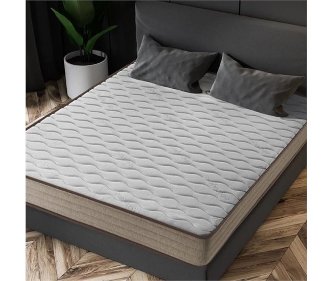 Colchão de espuma de memória Bamboo Deluxe Bezen|Alta Firmeza | Ergonómica e anatómica 