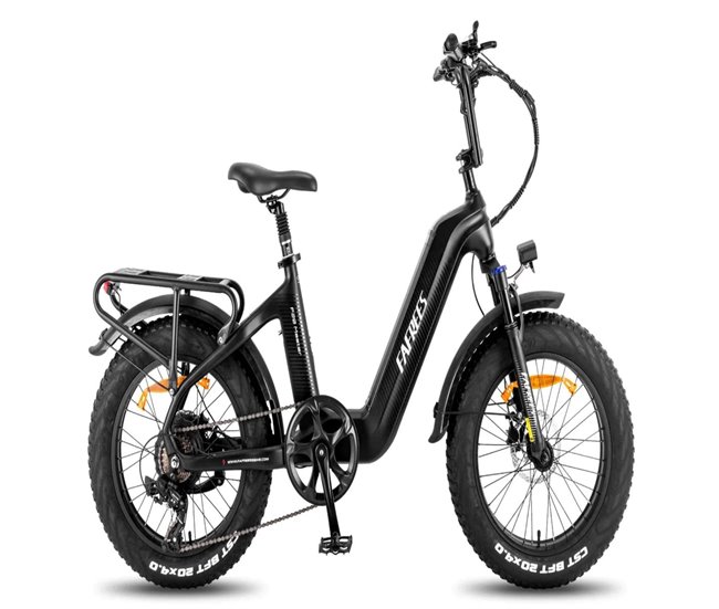 FAFREES F20 Master - Bicicleta Elétrica 500W 1080WH 110KM Autonomia Preto
