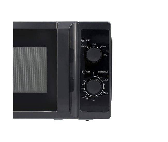 Microondas com Grill Preto