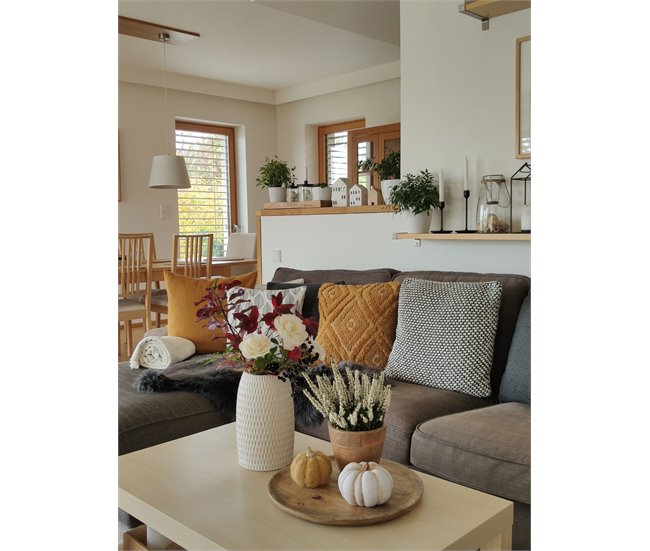 Beliani Jarro decorativo LINZI Branco